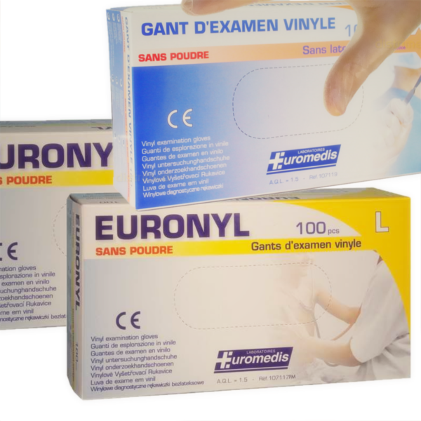 γάντια βινυλίου χωρίς ταλκ