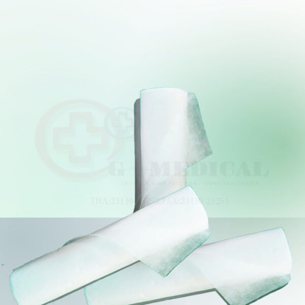 nonwooven-68x70-exetastiko-rollo-sima-15gr-gmedical non woven λευκό 15gr 68εκ x 70μ