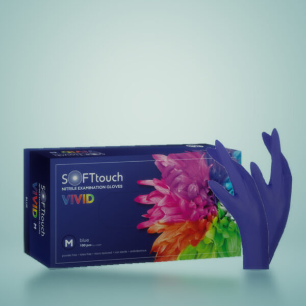 gantia-nitrile-vivid-blue-g-medical γάντια νιτριλίου vivid μπλε